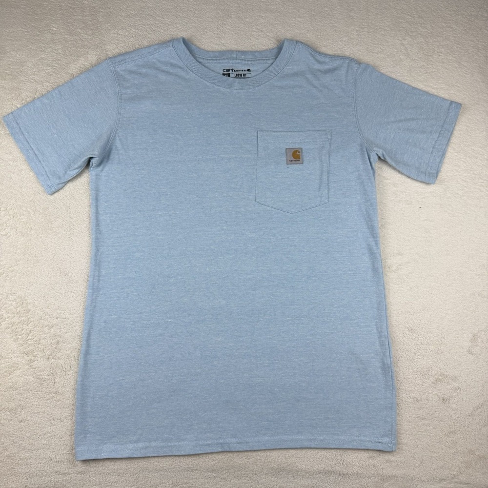 Carharttt Loose Fit Short Sleeve T-Shirt‎ Women's XS Moonstone Snow Heather